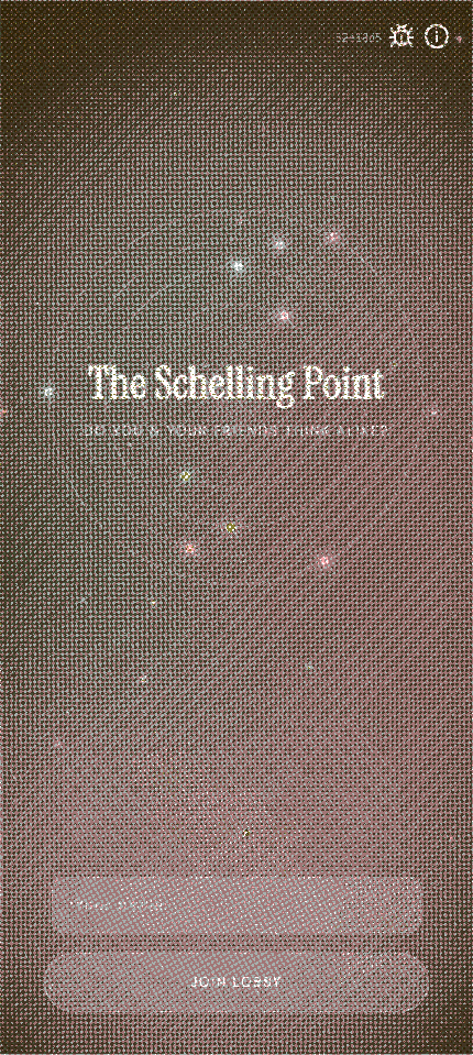 The Schelling Point