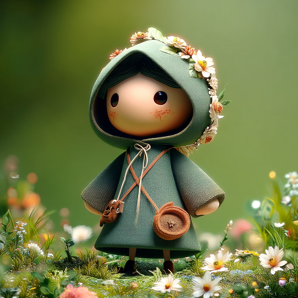 Midjourney avatar — dark hooded figure against terracotta with foliage